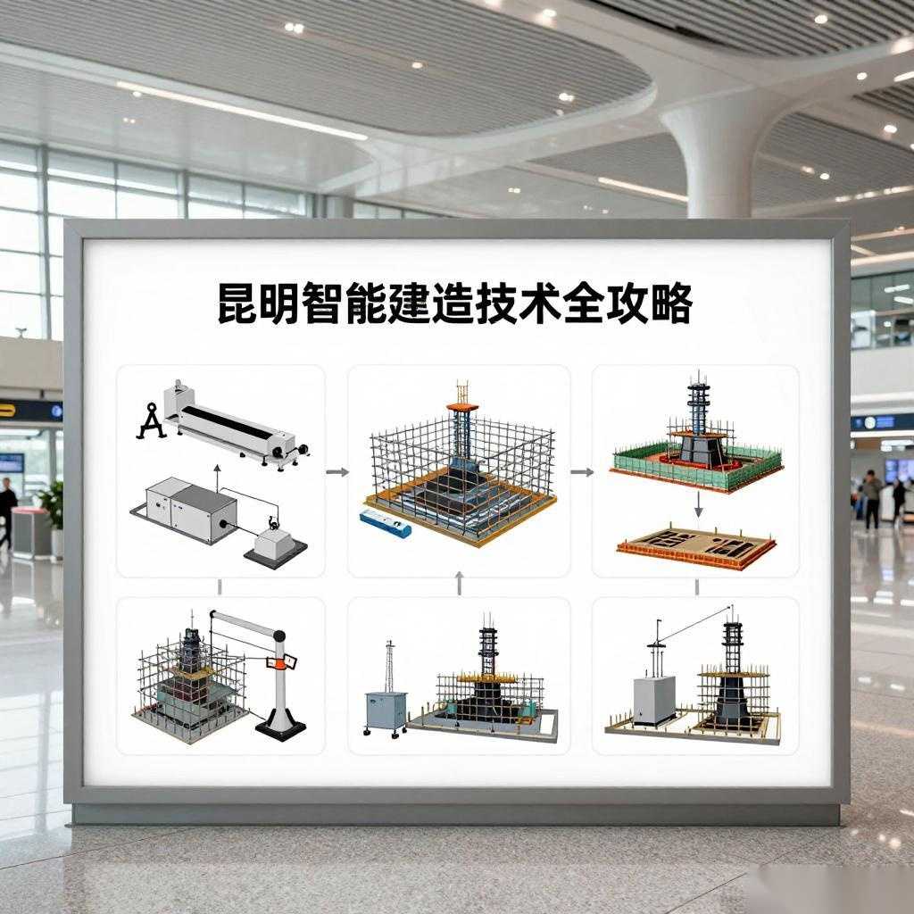 昆明长水机场T2航站楼智能建造技术全攻略