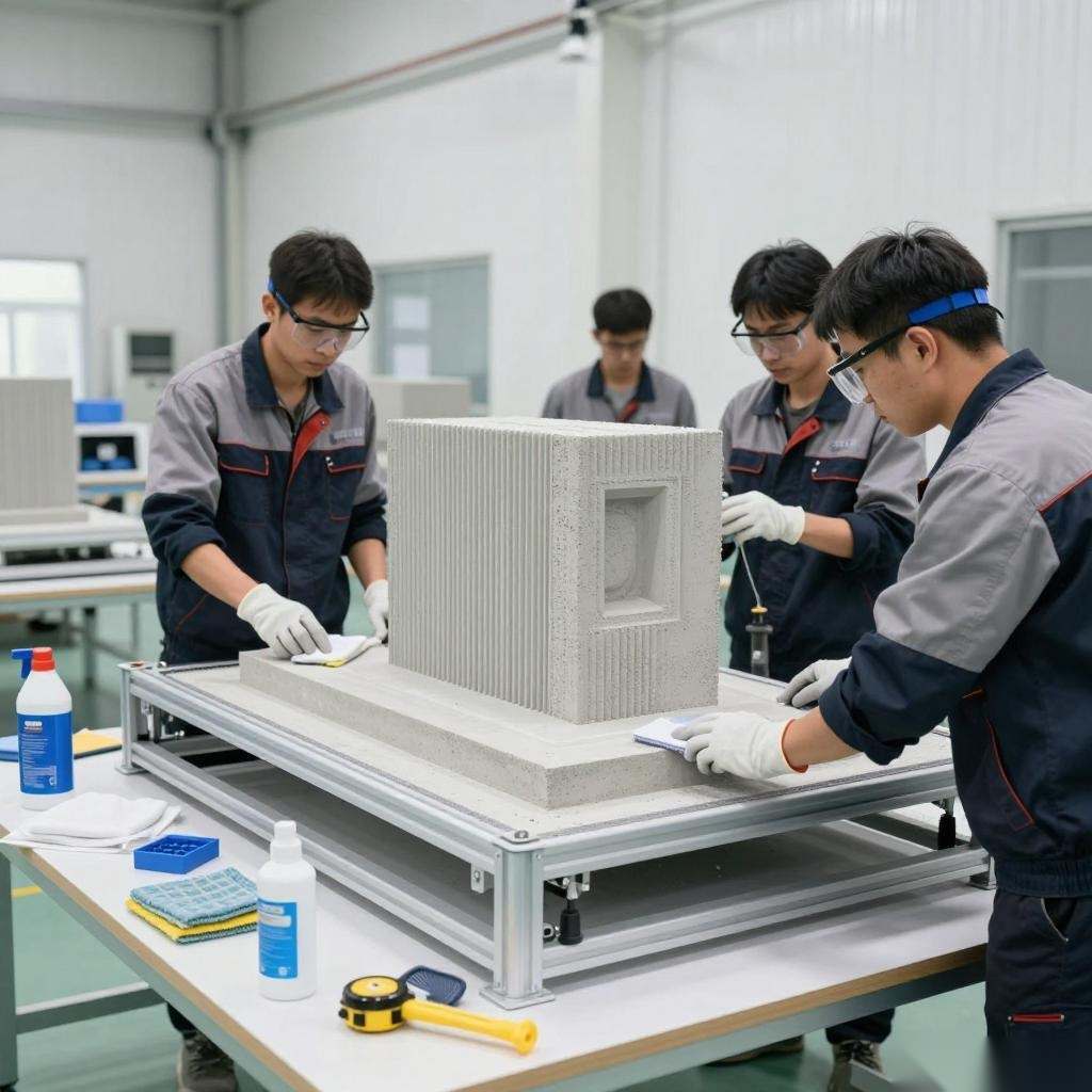 混凝土3D打印建筑技术故障排查与维护保养指南｜实用指南