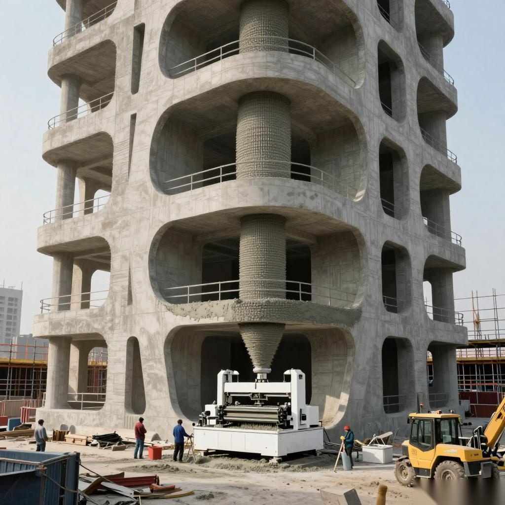 混凝土3D打印技术在建筑领域的应用与实践案例｜建筑技术革新指南