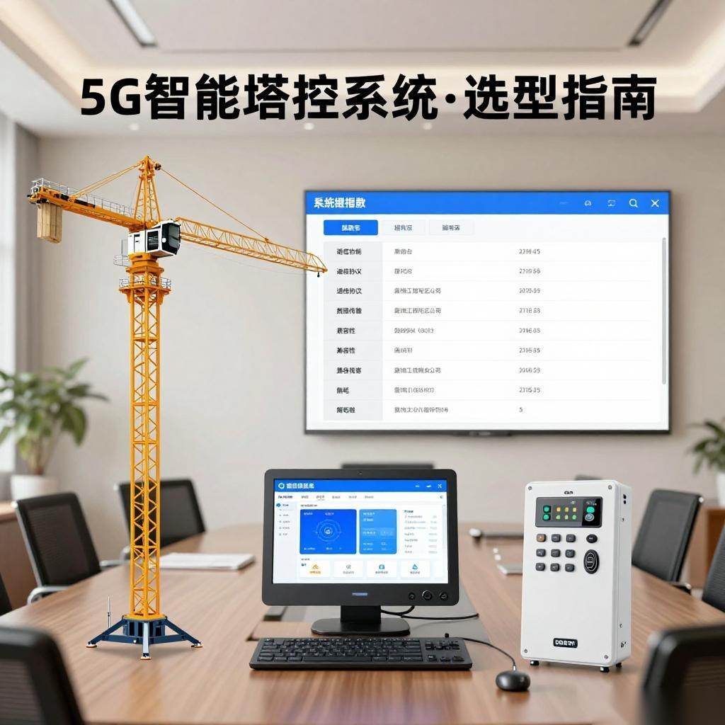 5G智能塔吊远程集控系统选型指南：关键参数对比与决策要点全攻略