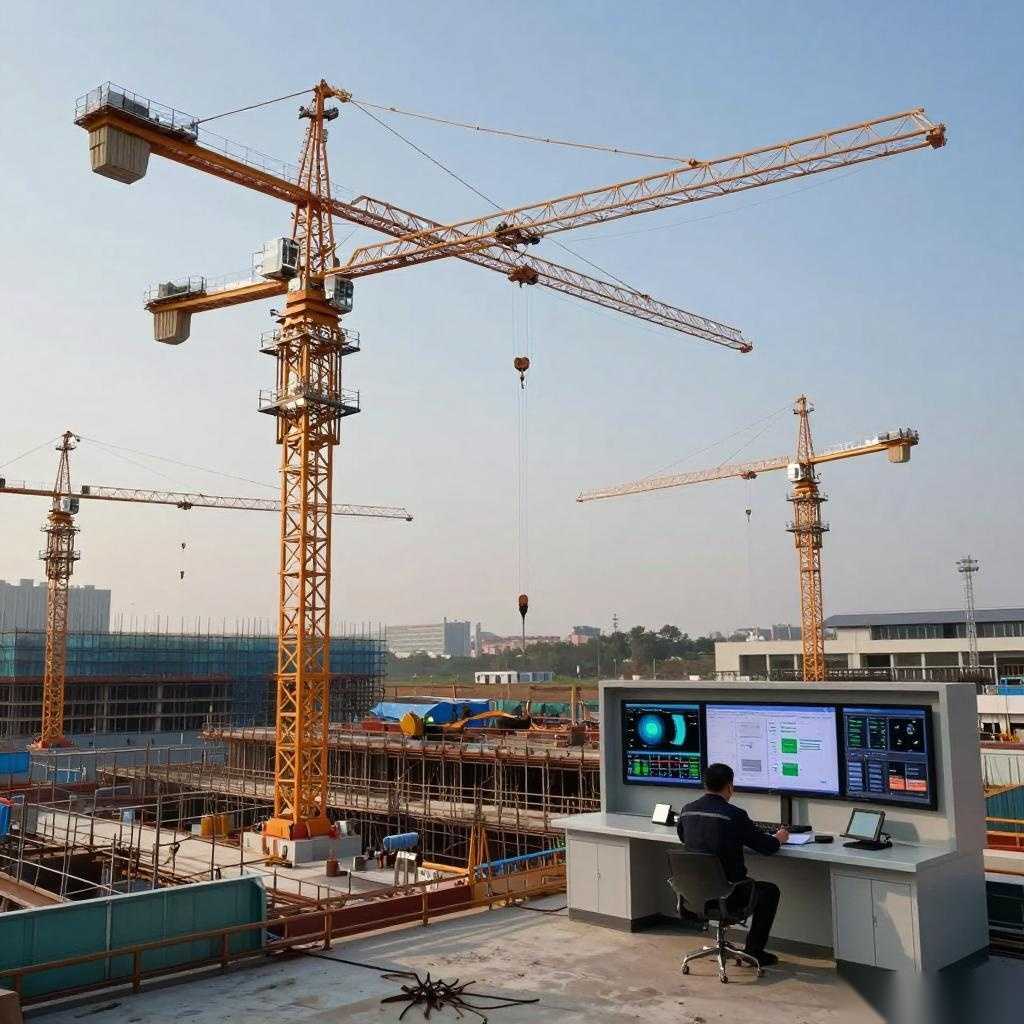 5G智能塔吊远程集控系统在建筑施工中的应用与实践指南