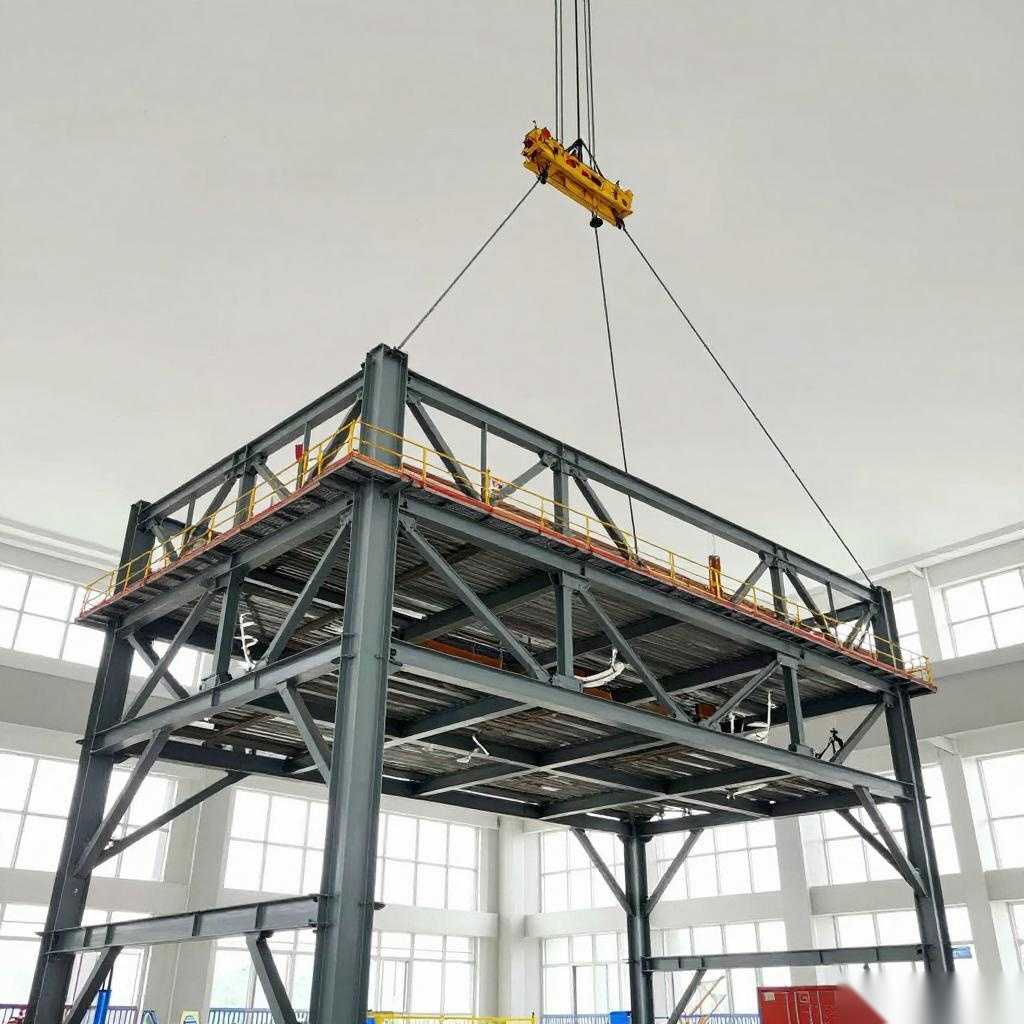 超大型深部工程物理模拟设施钢结构吊装与BIM管控技术解析指南