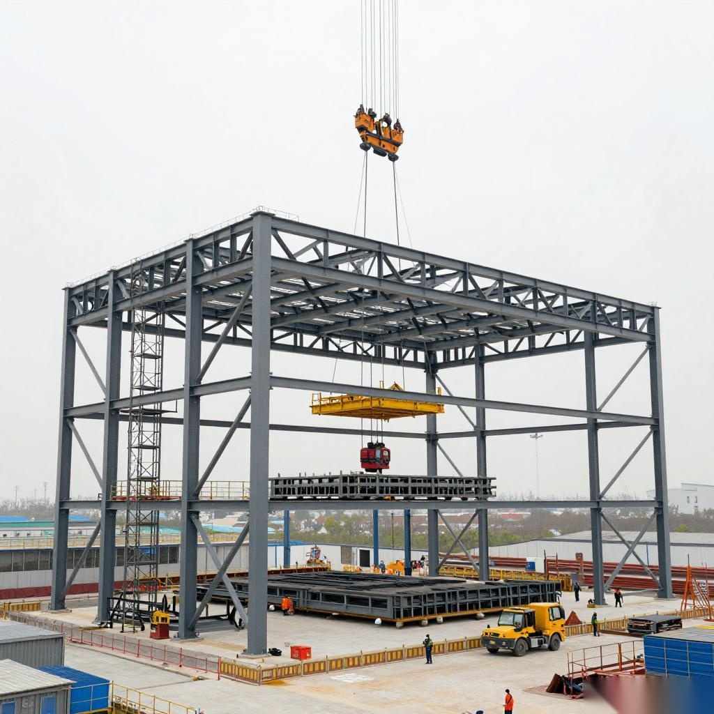 超大型深部工程物理模拟设施钢结构吊装与BIM管控技术解析指南