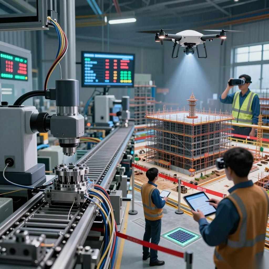 万兆光网赋能工业质检与智慧工地|应用全攻略