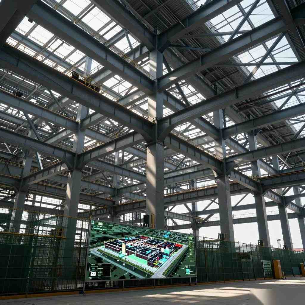 沈阳浑南科技城大装置厂房钢结构施工BIM技术与吊装实践指南