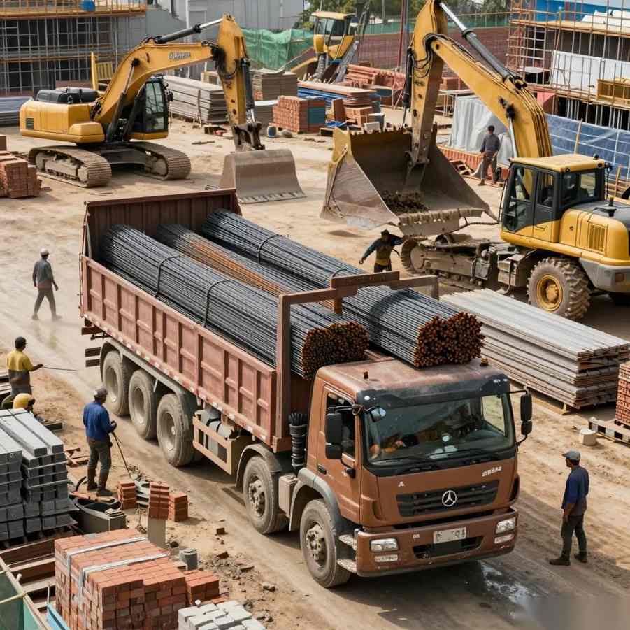 油价下调建材运输成本下降｜物流优化实用指南