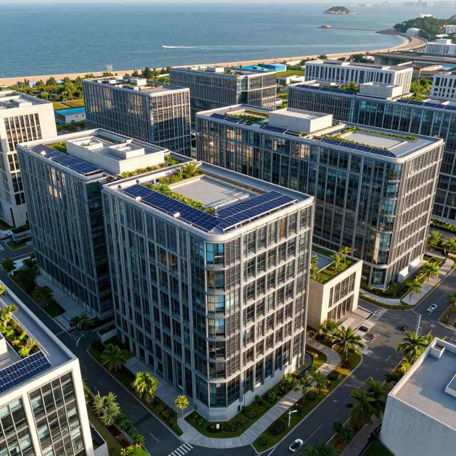 绿色建材与低碳技术装备在零碳园区应用案例分析