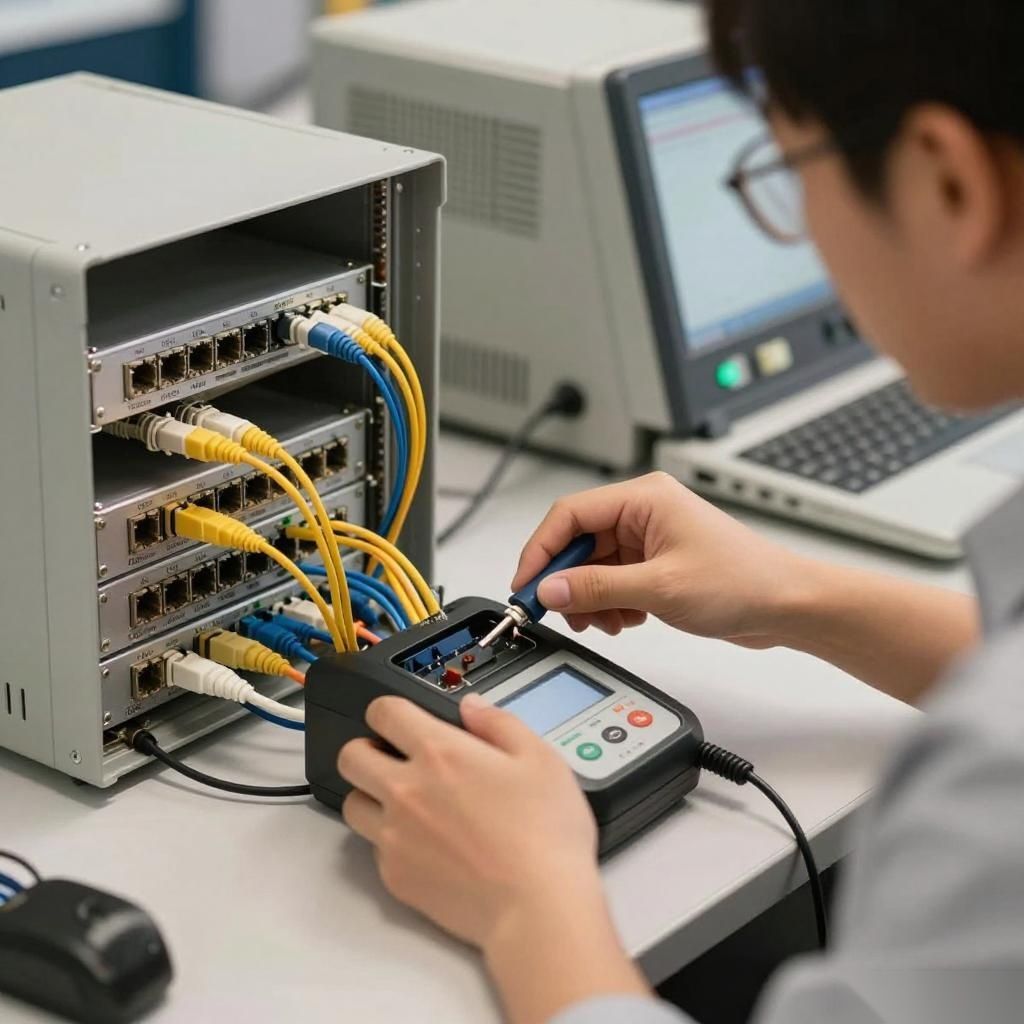 工业园区万兆光网部署安装调试指南|全攻略
