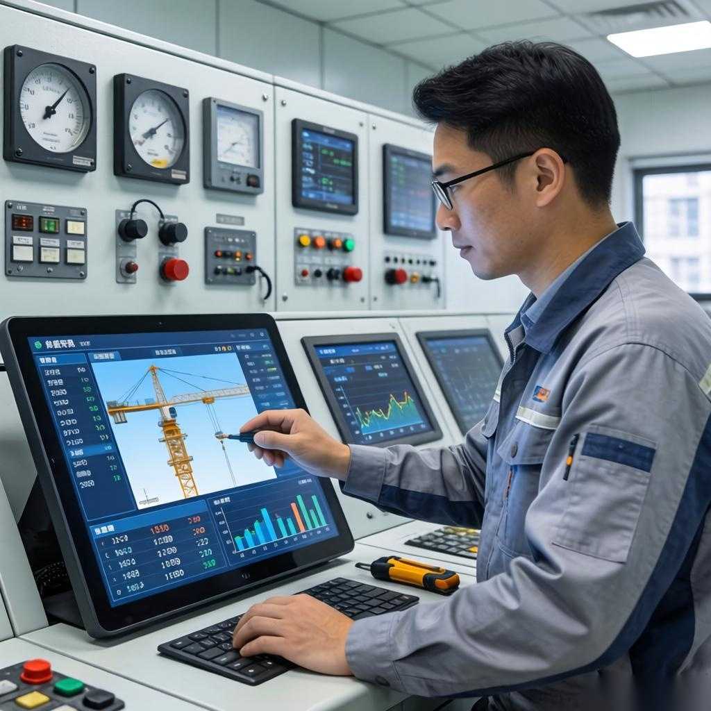 5G智能塔吊故障排查与维护保养实践指南