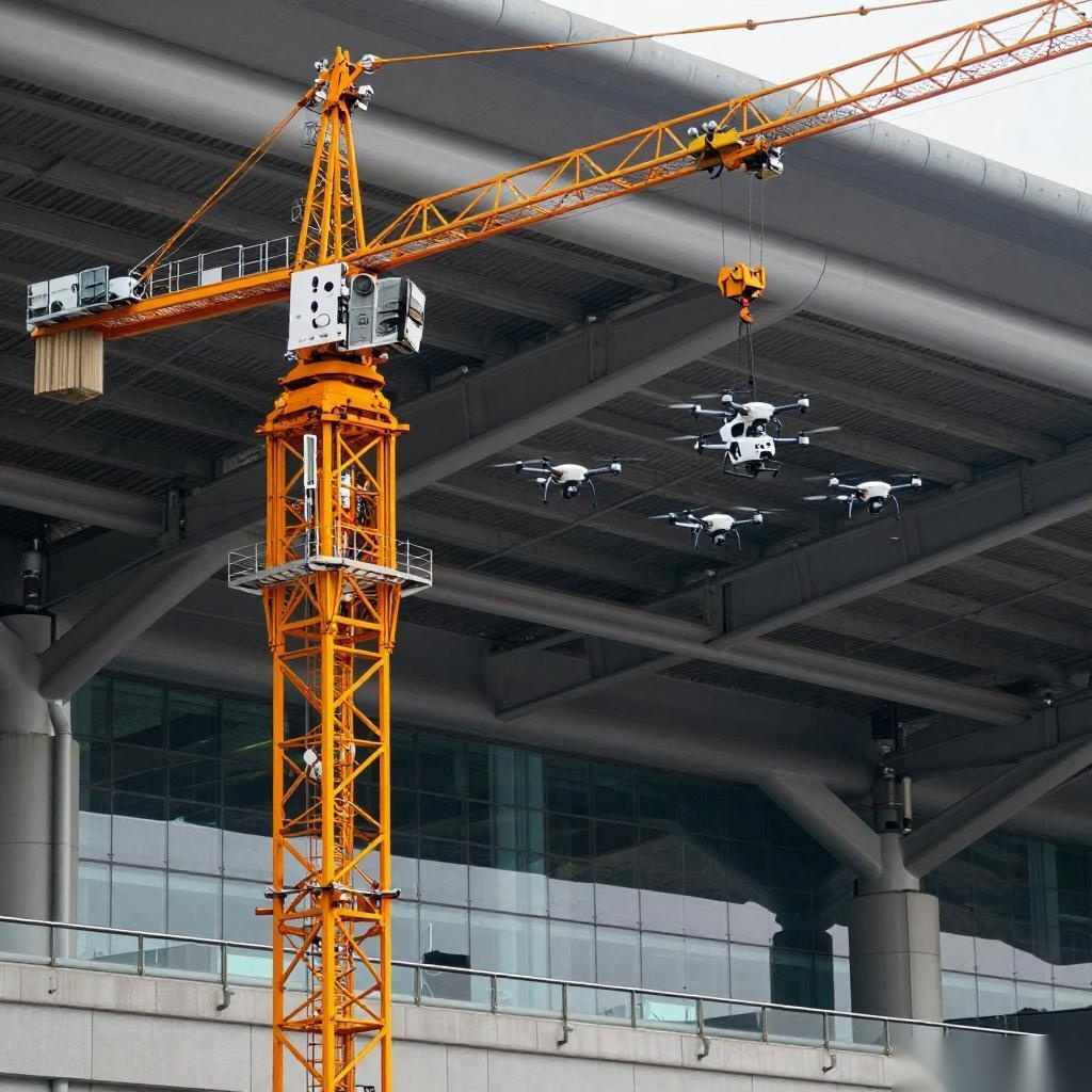 昆明长水机场T2航站楼智能建造指南：5G智能塔吊与无人机巡检系统全攻略