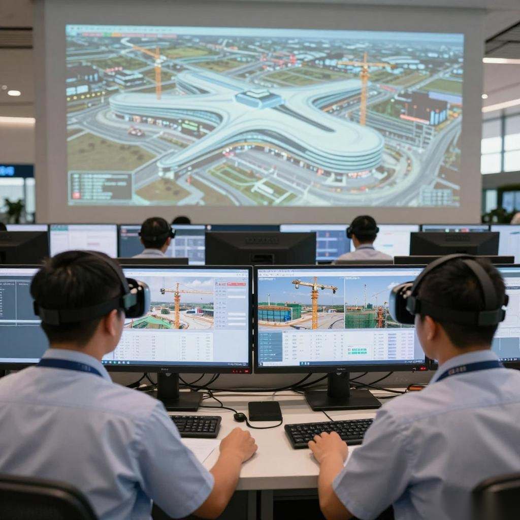 昆明长水机场T2航站楼智能建造指南：5G智能塔吊与无人机巡检系统全攻略