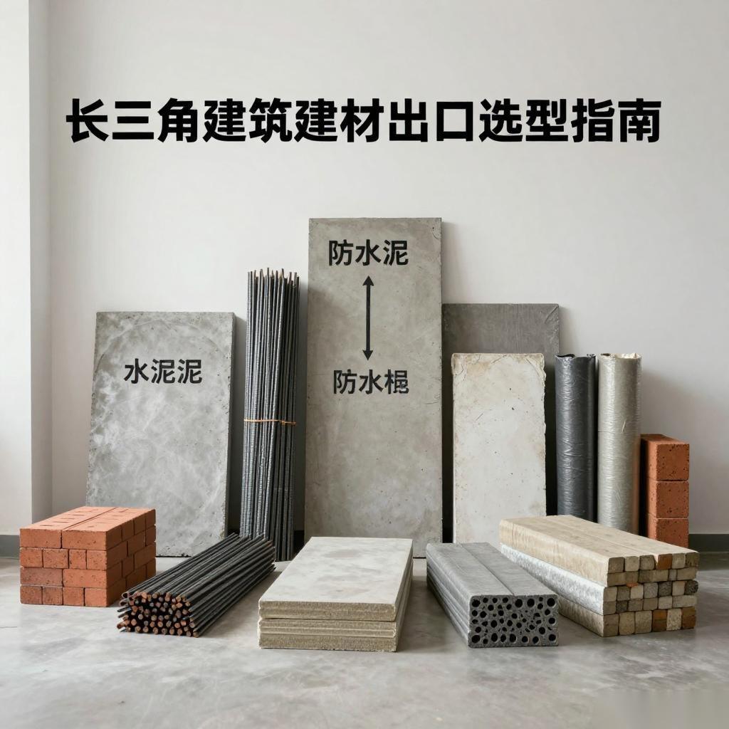 长三角进出口增长下的建筑建材出口选型指南与参数对比｜全攻略