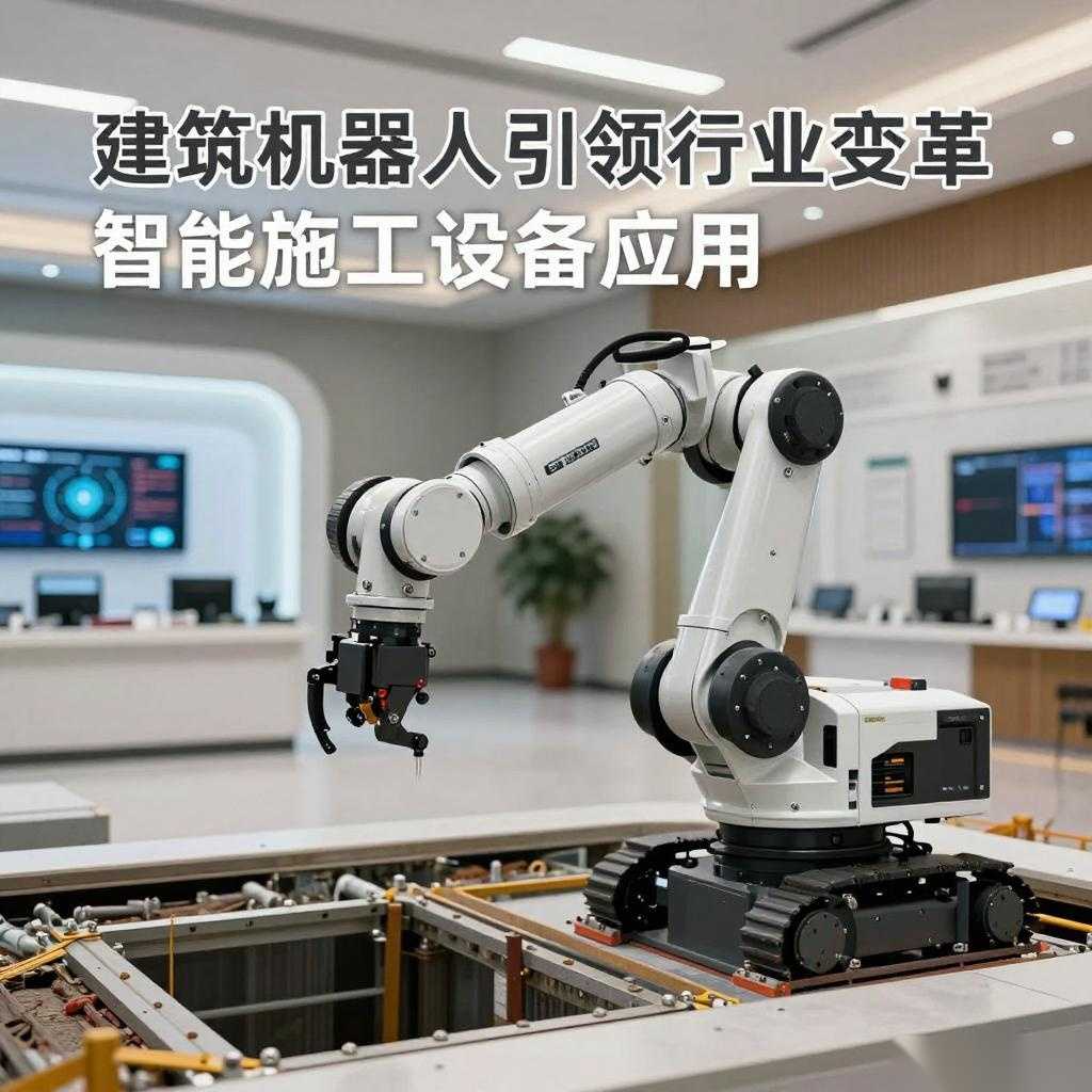 建筑机器人引领行业变革｜智能施工设备应用全攻略