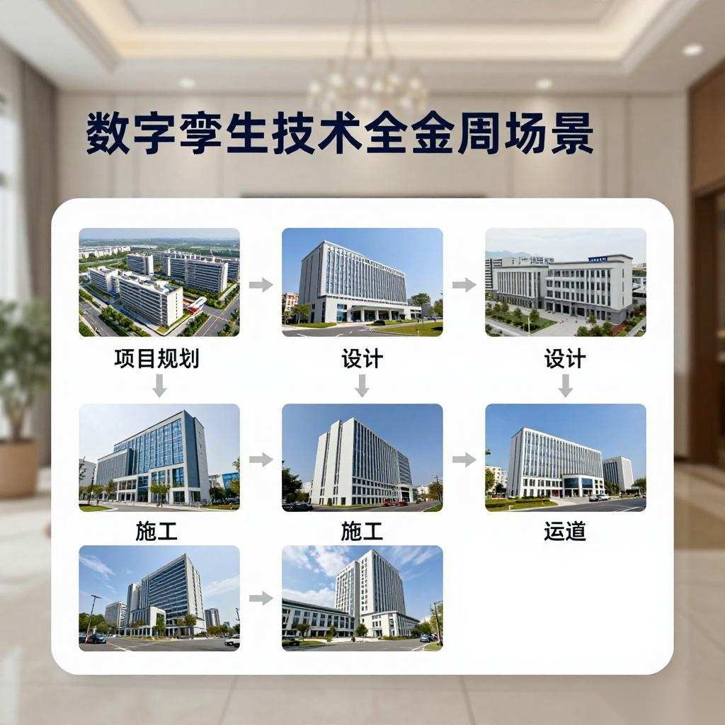 数字孪生技术在工程项目全生命周期中的应用场景与实践｜工程管理指南