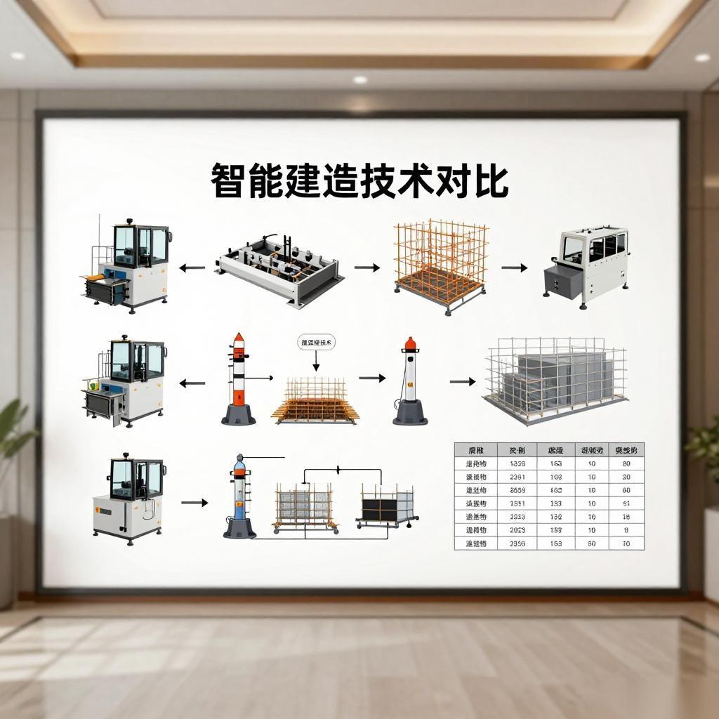 智能建造技术选型与参数对比指南：建筑业现代化发展的关键