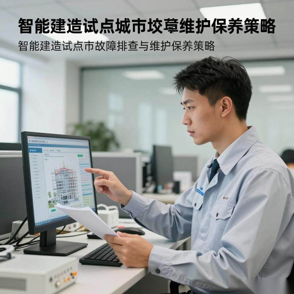 智能建造试点城市故障排查与维护保养策略全攻略