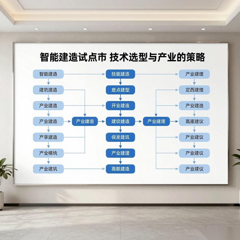 智能建造试点城市技术选型与产业布局策略指南