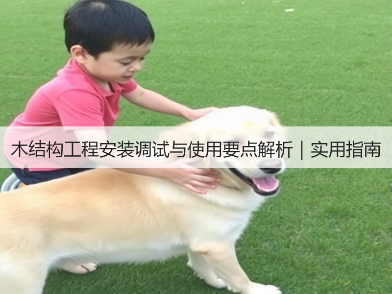 木结构工程安装调试与使用要点解析｜实用指南