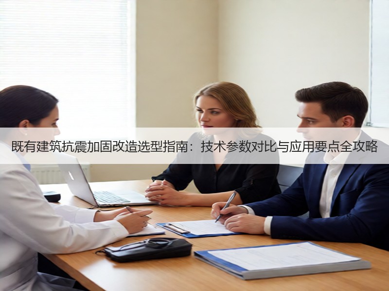 既有建筑抗震加固改造选型指南：技术参数对比与应用要点全攻略
