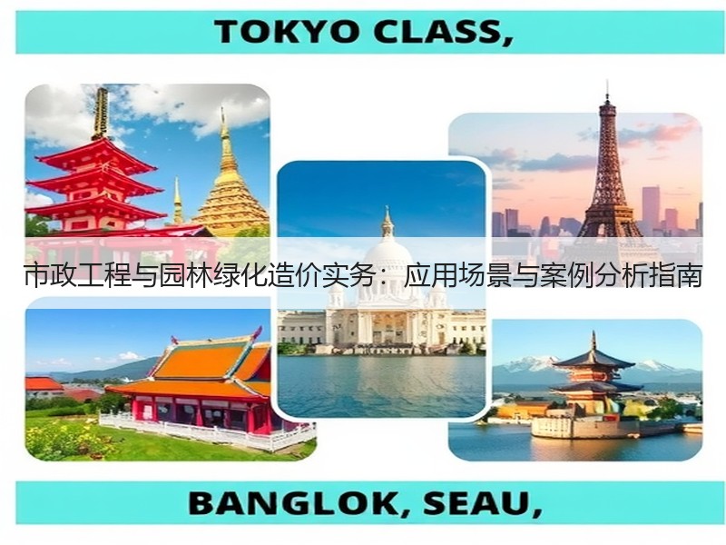 市政工程与园林绿化造价实务：应用场景与案例分析指南