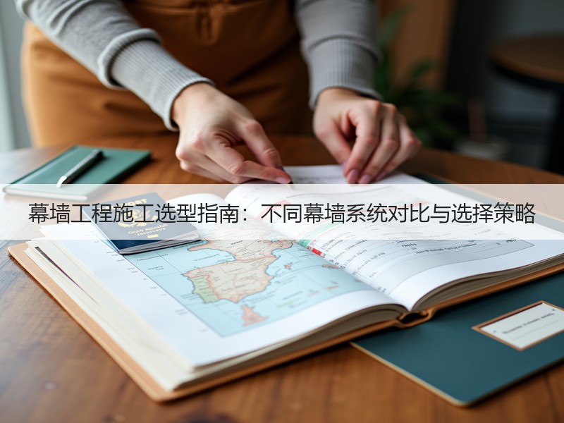幕墙工程施工选型指南：不同幕墙系统对比与选择策略