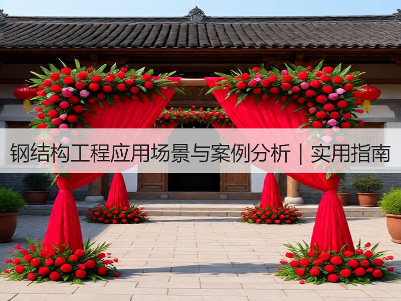 钢结构工程应用场景与案例分析｜实用指南