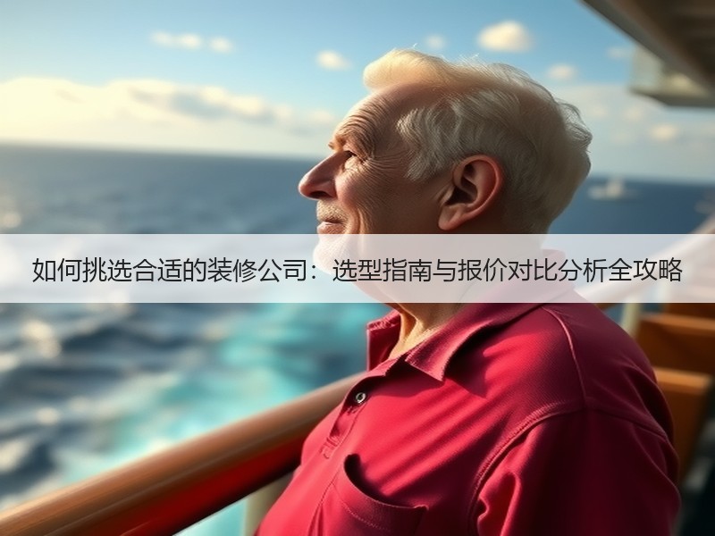 如何挑选合适的装修公司：选型指南与报价对比分析全攻略