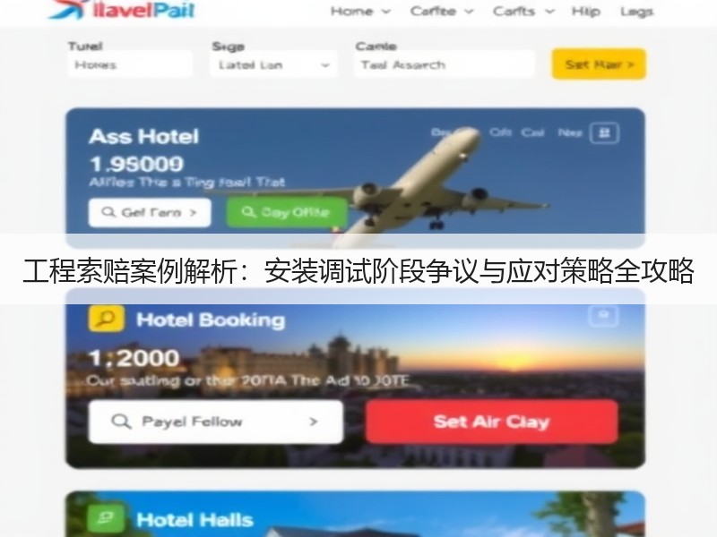 工程索赔案例解析：安装调试阶段争议与应对策略全攻略