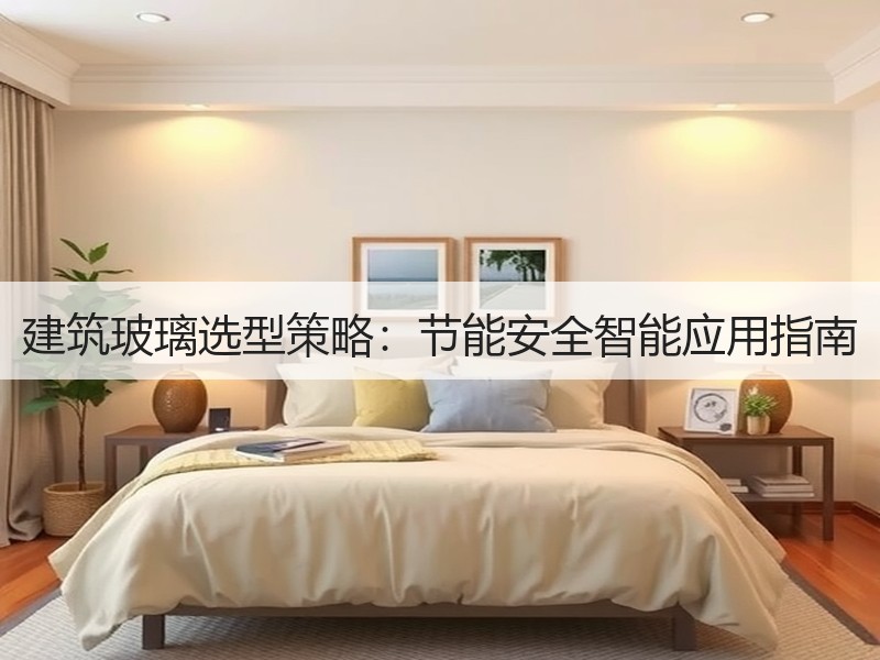建筑玻璃选型策略：节能安全智能应用指南