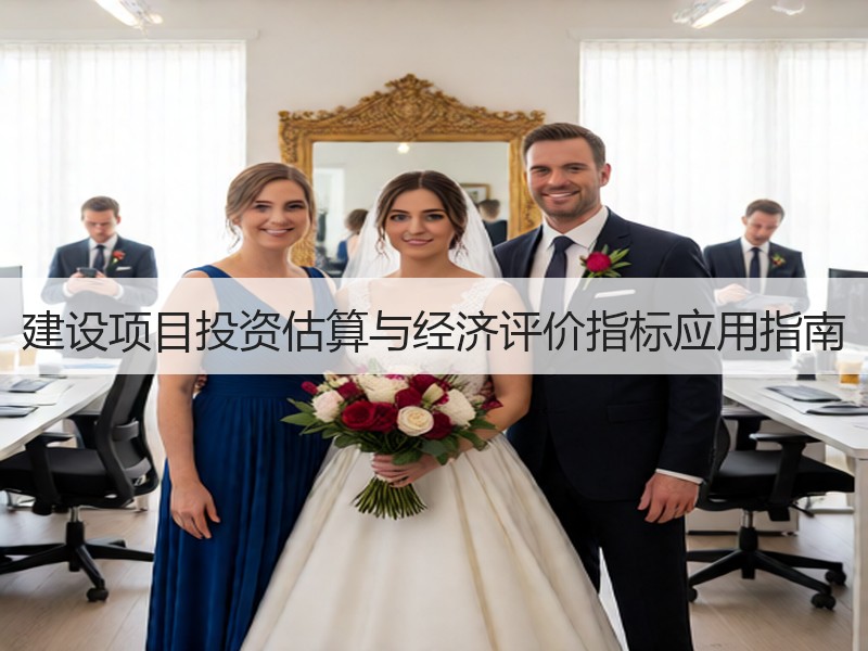 建设项目投资估算与经济评价指标应用指南