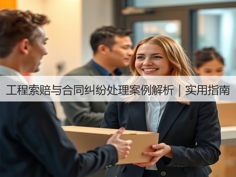 工程索赔与合同纠纷处理案例解析｜实用指南