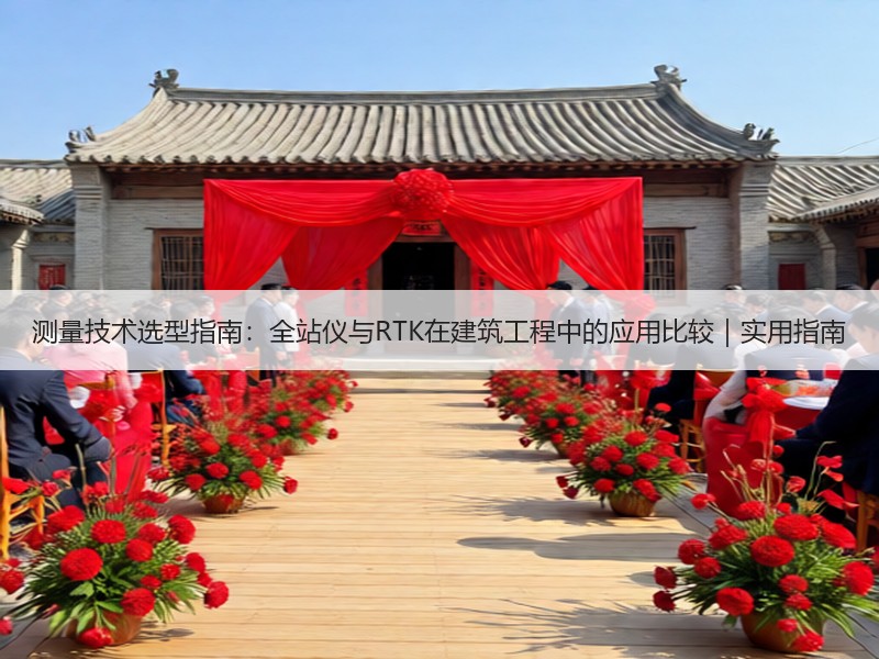 测量技术选型指南：全站仪与RTK在建筑工程中的应用比较｜实用指南