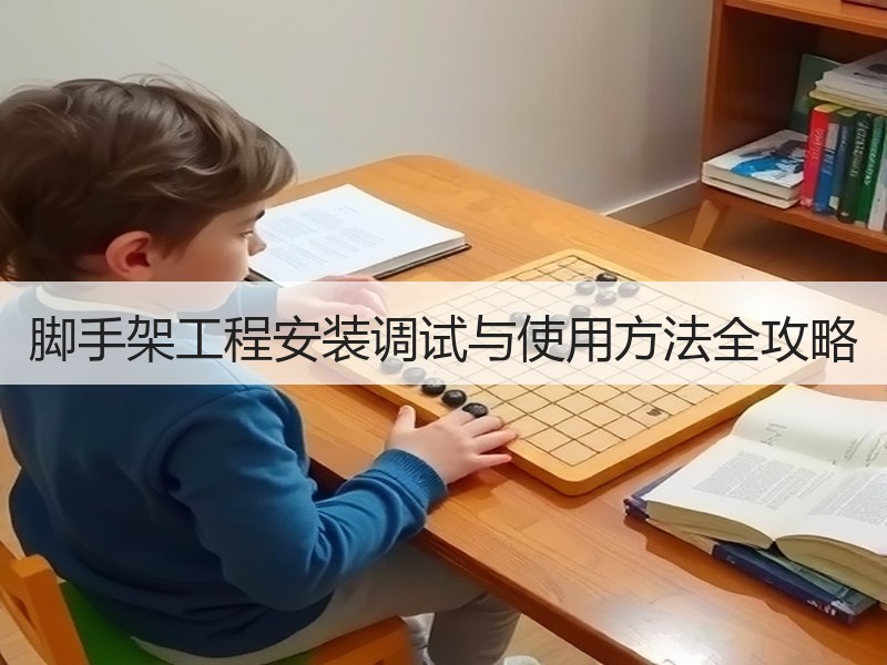 脚手架工程安装调试与使用方法全攻略