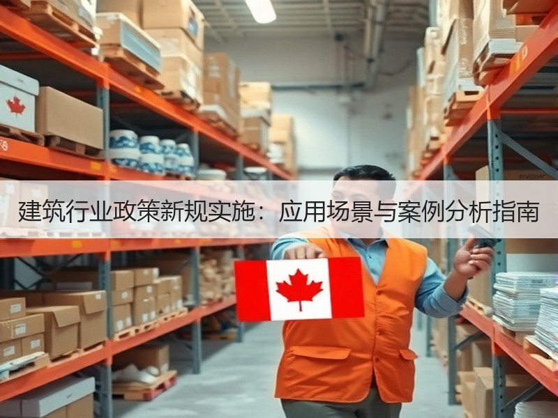 建筑行业政策新规实施：应用场景与案例分析指南