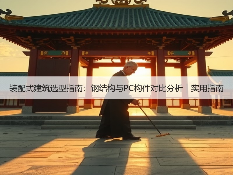 装配式建筑选型指南：钢结构与PC构件对比分析｜实用指南