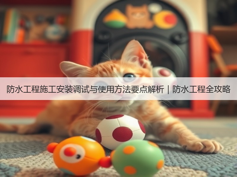 防水工程施工安装调试与使用方法要点解析｜防水工程全攻略