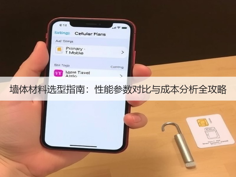 墙体材料选型指南：性能参数对比与成本分析全攻略