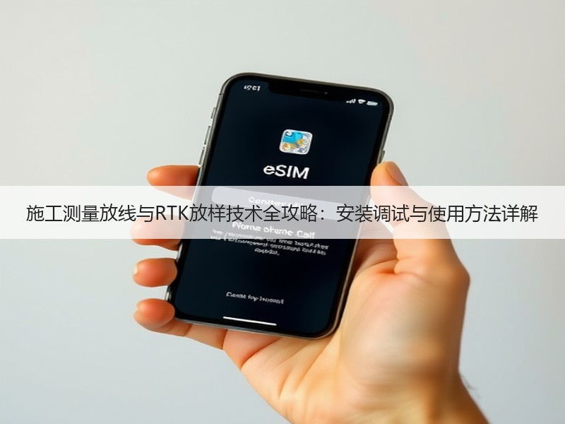 施工测量放线与RTK放样技术全攻略：安装调试与使用方法详解