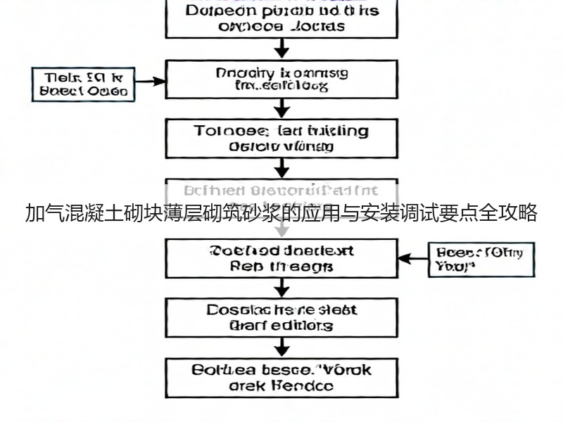 加气混凝土砌块薄层砌筑砂浆的应用与安装调试要点全攻略