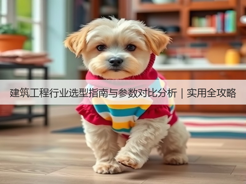 建筑工程行业选型指南与参数对比分析｜实用全攻略