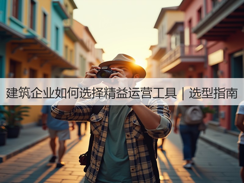 建筑企业如何选择精益运营工具｜选型指南