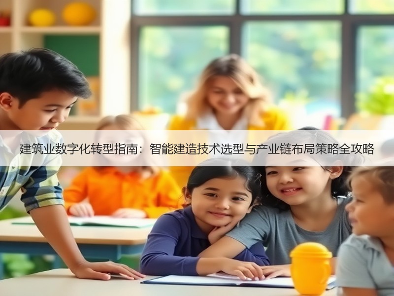 建筑业数字化转型指南：智能建造技术选型与产业链布局策略全攻略