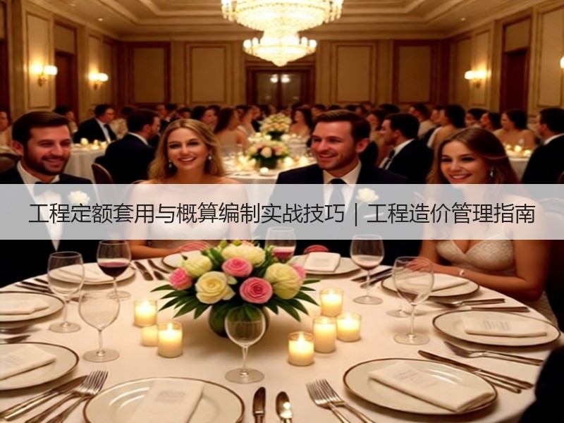 工程定额套用与概算编制实战技巧｜工程造价管理指南