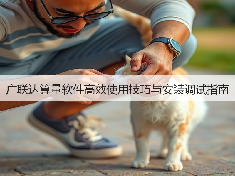 广联达算量软件高效使用技巧与安装调试指南