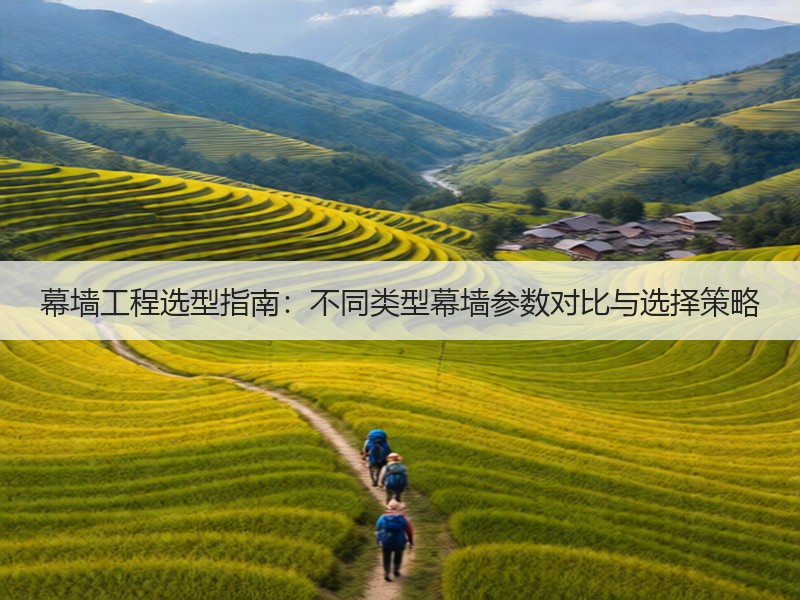 幕墙工程选型指南：不同类型幕墙参数对比与选择策略
