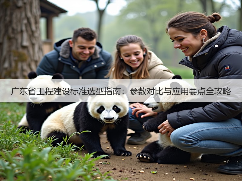 广东省工程建设标准选型指南：参数对比与应用要点全攻略