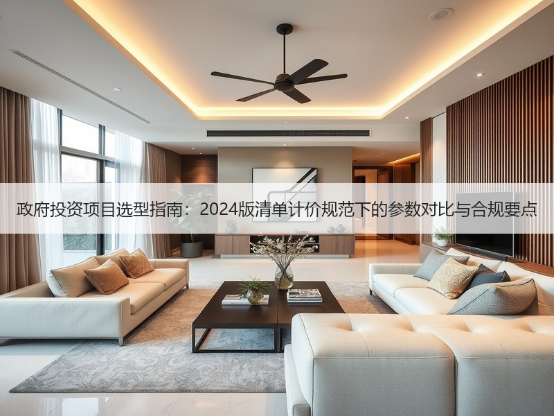 政府投资项目选型指南：2024版清单计价规范下的参数对比与合规要点