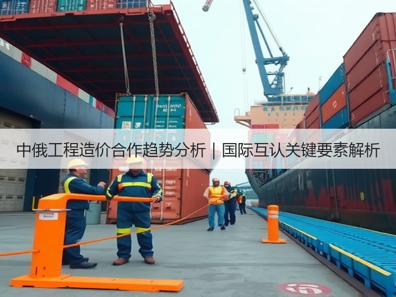 中俄工程造价合作趋势分析｜国际互认关键要素解析