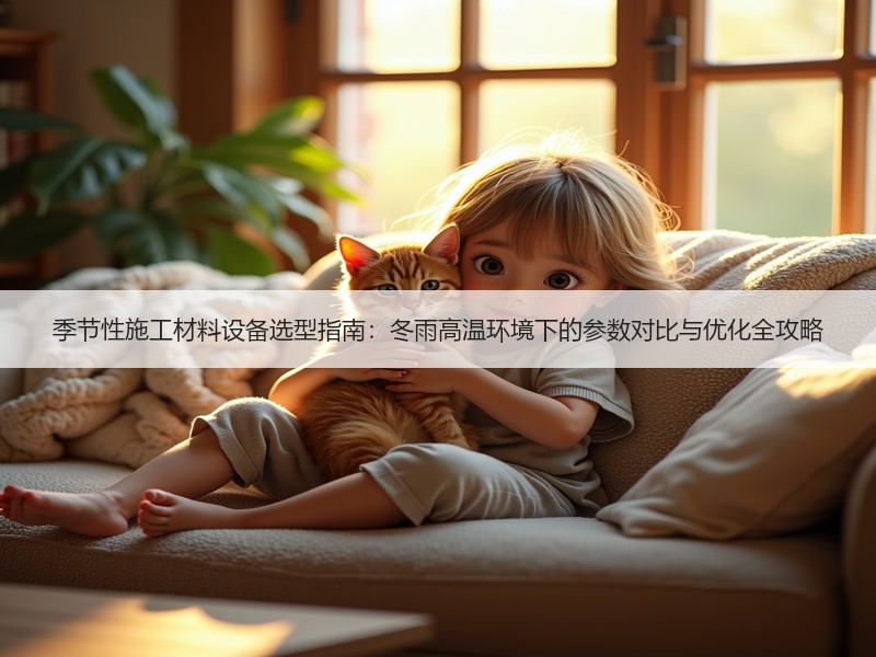 季节性施工材料设备选型指南：冬雨高温环境下的参数对比与优化全攻略