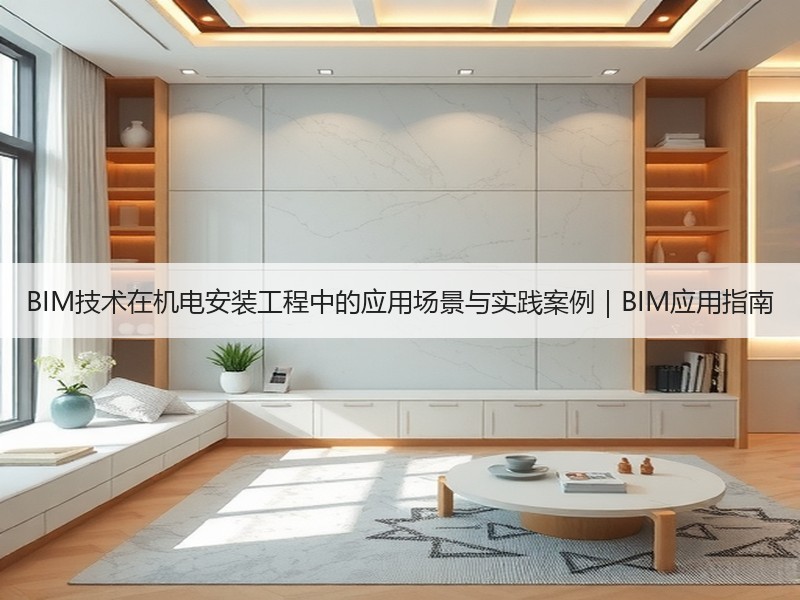BIM技术在机电安装工程中的应用场景与实践案例｜BIM应用指南
